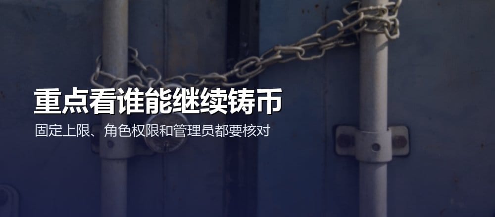 核对代币铸造权限时要追踪角色成员及其管理员